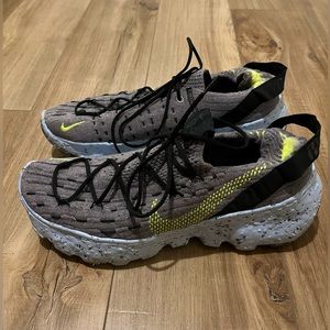 Nike Space Hippie 04 - Wolf Grey and Volt - 10.5